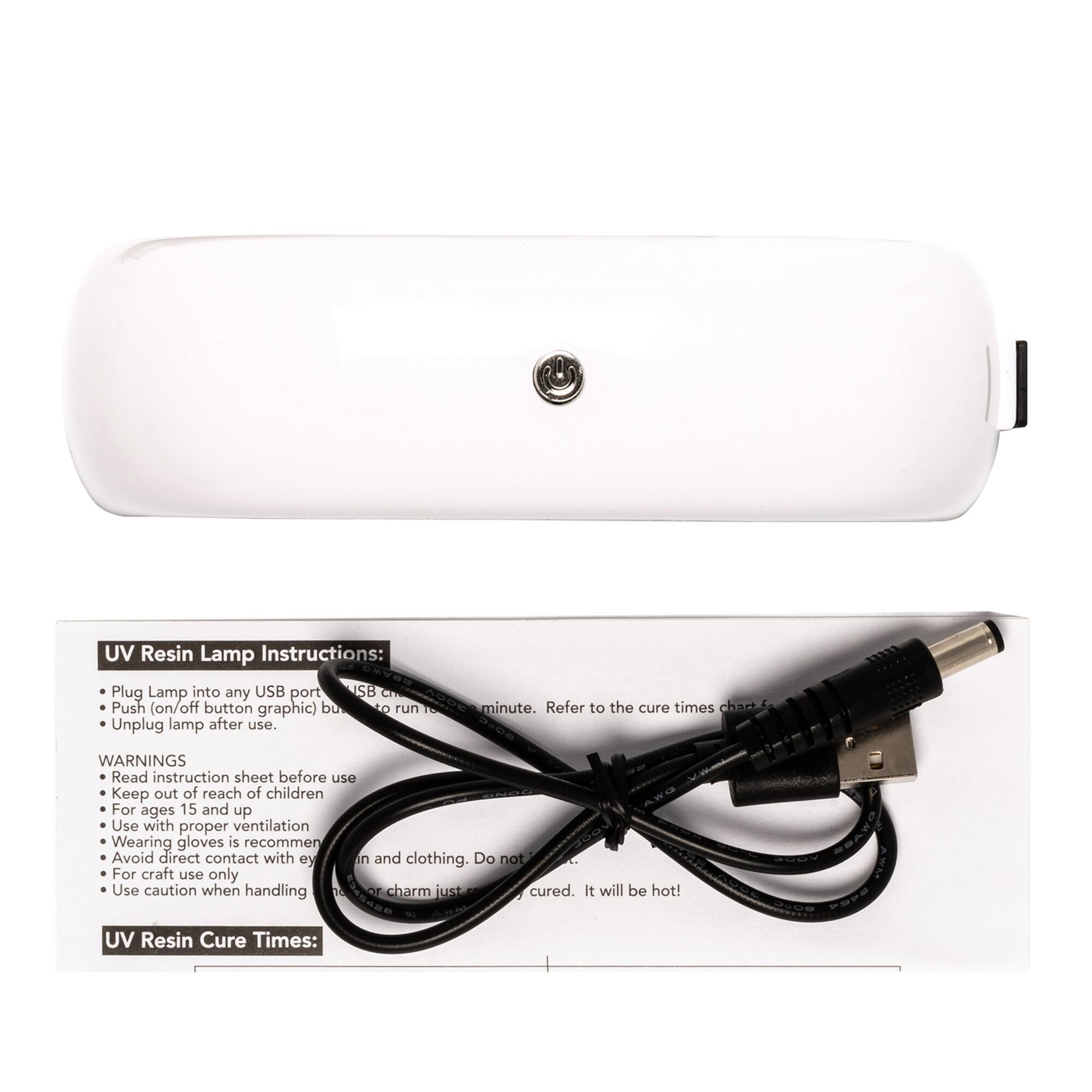Blue Moon Studio™ UV Resin Craft White Curing USB Lamp